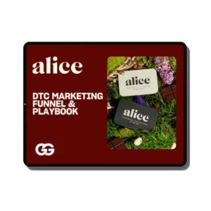 Alice Mushrooms MARKETING FUNNEL & PLAYBOOK